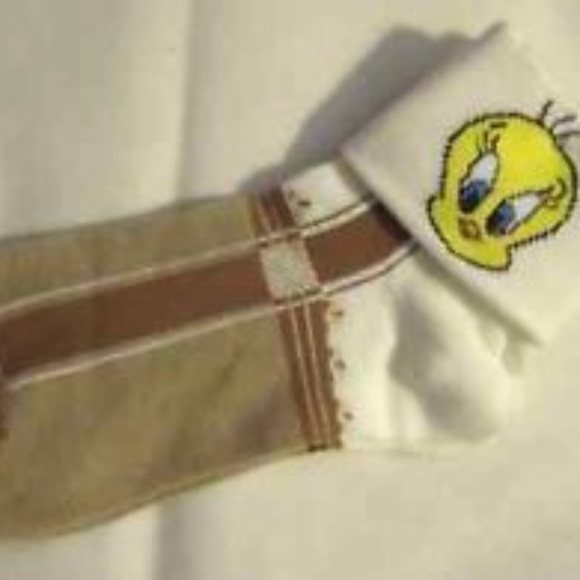 Vintage Rare Looney Tune cuffed anklet socks